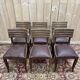 Suite de 6 chaises 1950 attribuée à Gaston Poisson