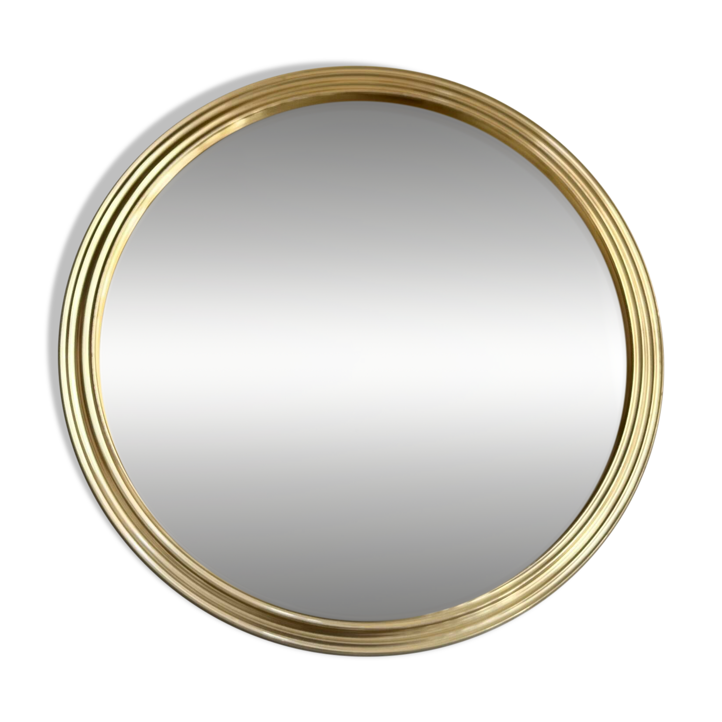Art Deco gold tray mirror