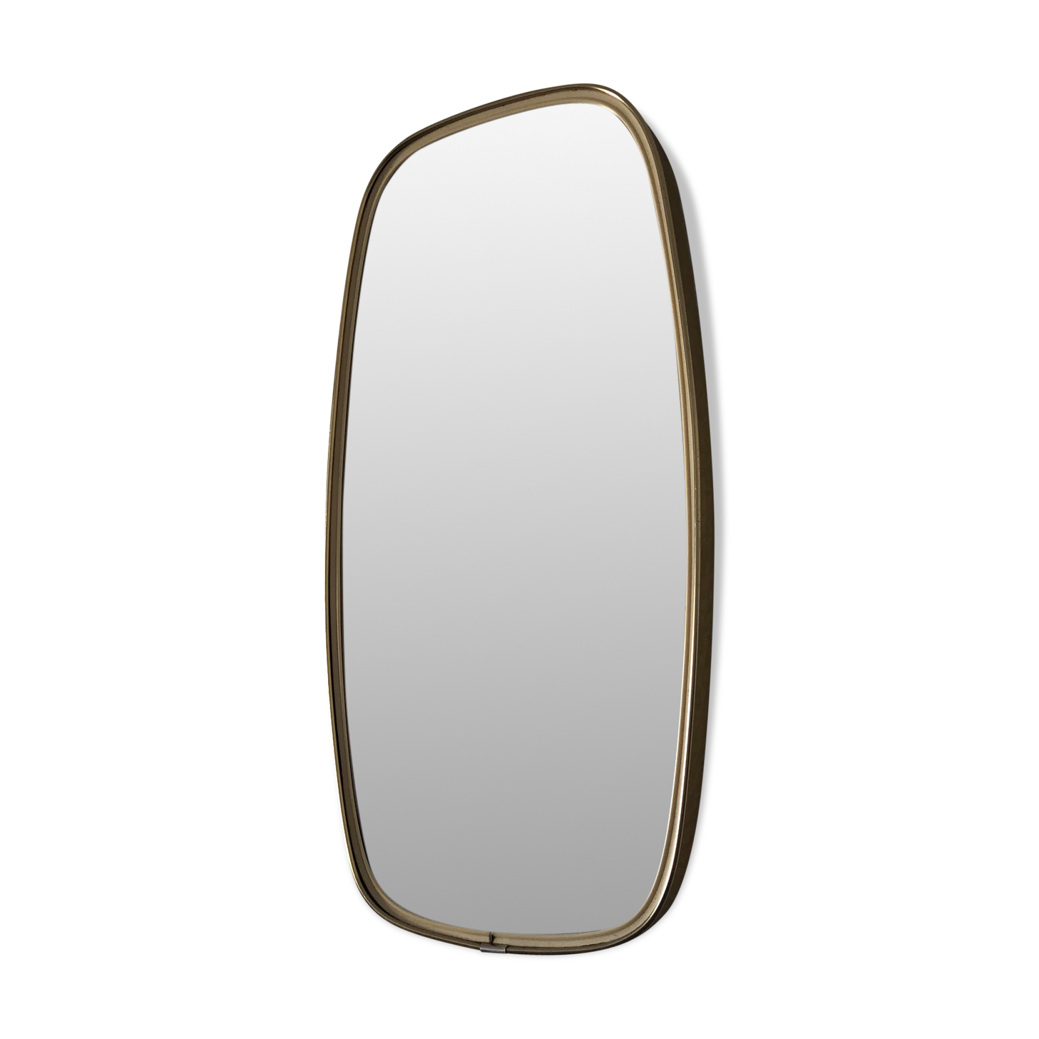 Mirror 46 x 24 cm vintage 1960