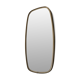 Mirror 46 x 24 cm vintage 1960