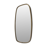 Mirror 46 x 24 cm vintage 1960