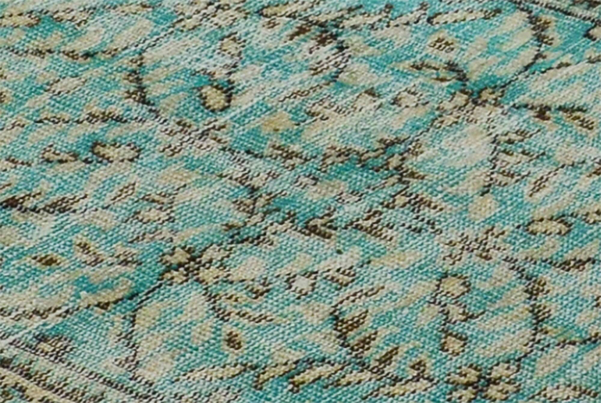 Turkish Anatolian Handmade Vintage Area Rug 200 cm x 95 cm