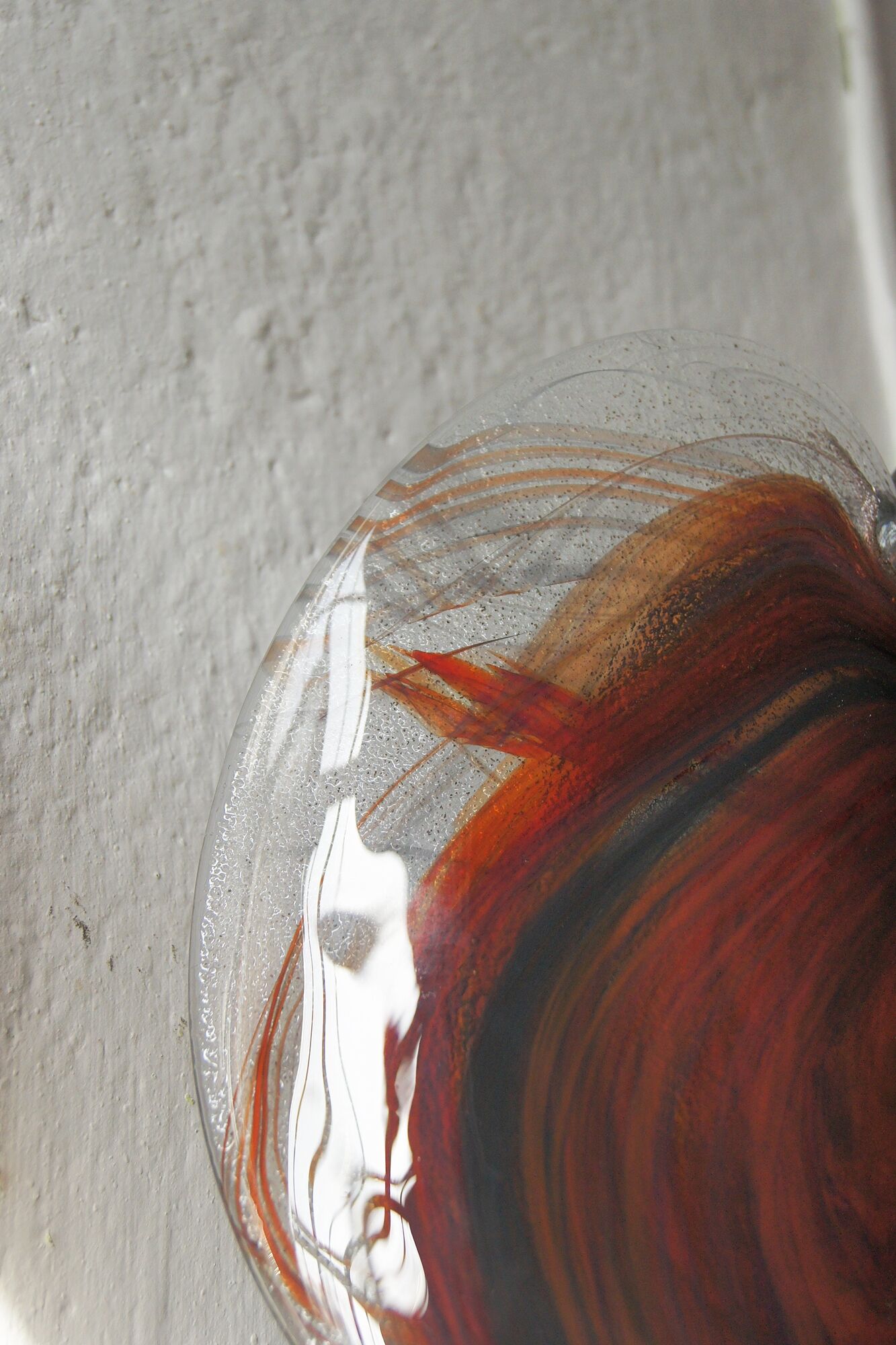 Vintage Glass Sconces by Per Lutken for Holmegaard, 1970s, Set of 2