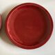 Set of 5 flat plates mid-century 1970 Longchamp earthenware