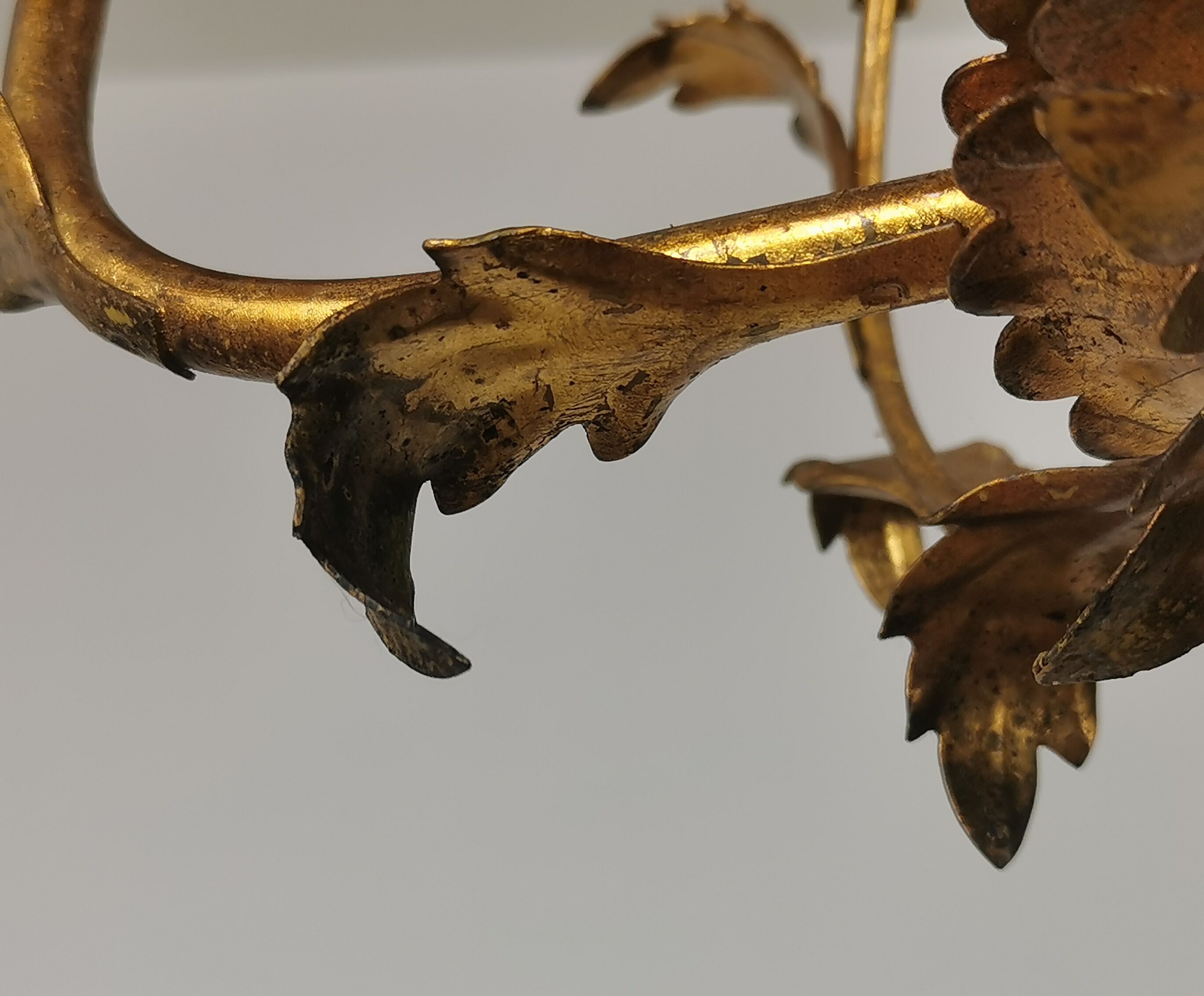 Lustre italien "feuilles"