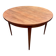 Table ronde extensible vintage scandinave