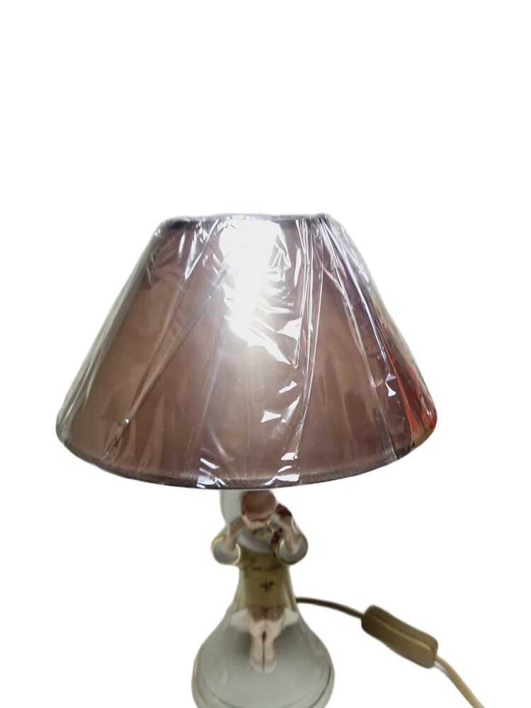Art Deco bedside lamp by Ćmielów, Poland, 1950s