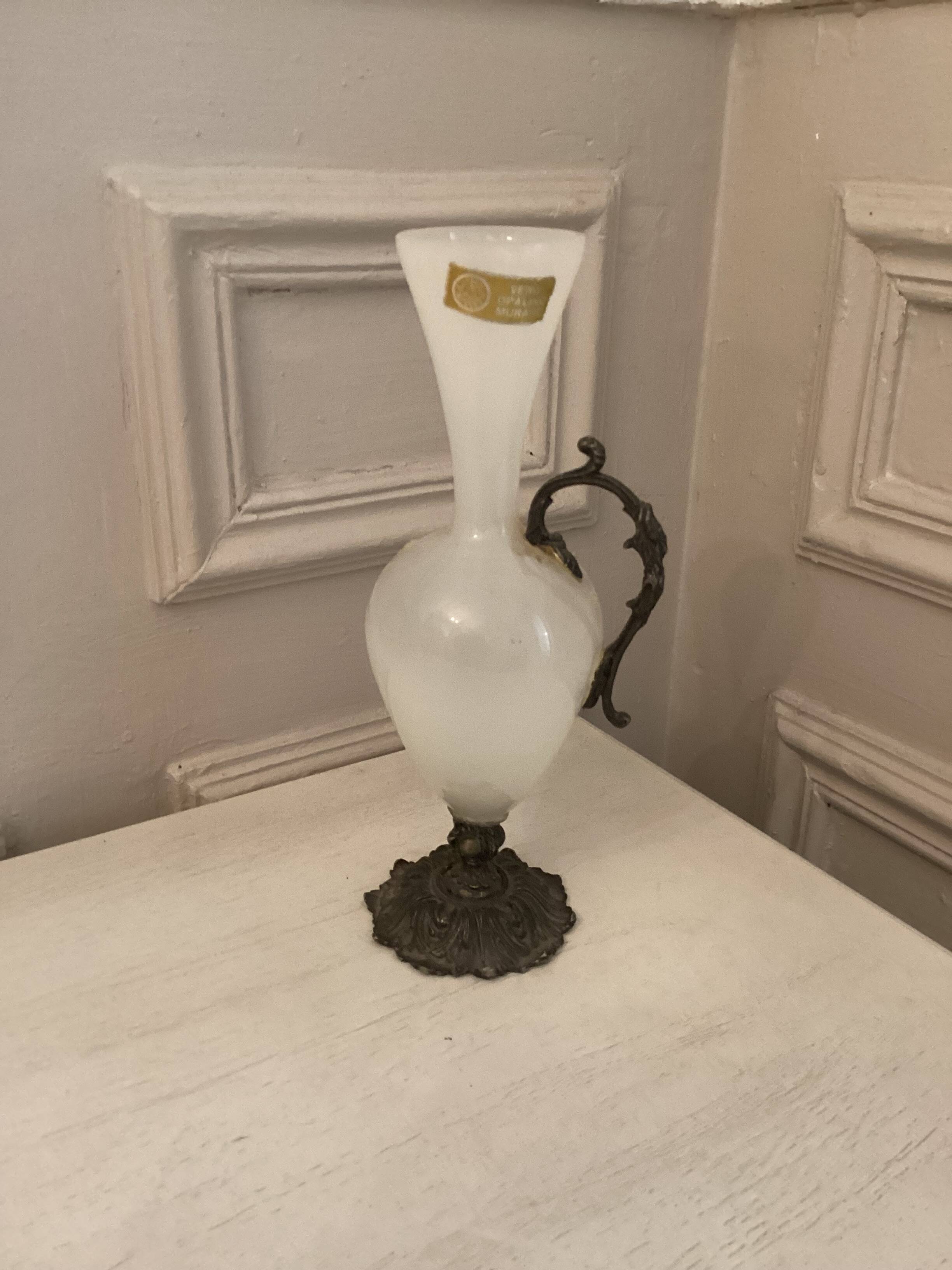 Small Murano opaline vase