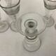 Set of 6 glasses thick ass bar bistro antique vintage