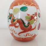 Hand-painted chinese covered pot