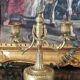 Pair of bronze candlesticks