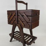 Worker / Vintage Wood Sewing Box