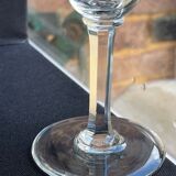 Liquor glasses (12) - art deco - cut and blown crystal