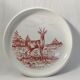 Lot de 3 assiettes plates dépareillées