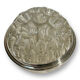 Pique flower in glass and solid silver