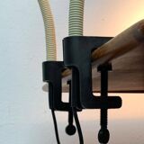 Vintage Space Age clamp lamp Italian Hebi by Isao Hosoe for Valenti Luce, 1970s, set of 2