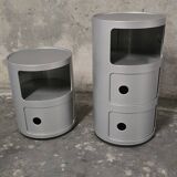 Set of 2 Componibili storage units Kartell – Anna Castelli Ferrieri