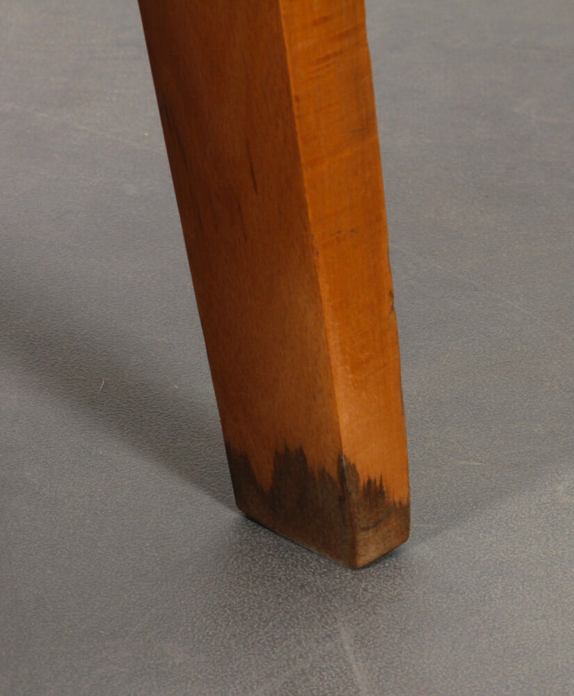 Paire de chaises vintage en bois vers 1960