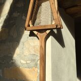 Old tennis racket