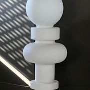 Sun lamp model 2490 RE by Bobo Piccoli for Fontana Arte, Italy 1968
