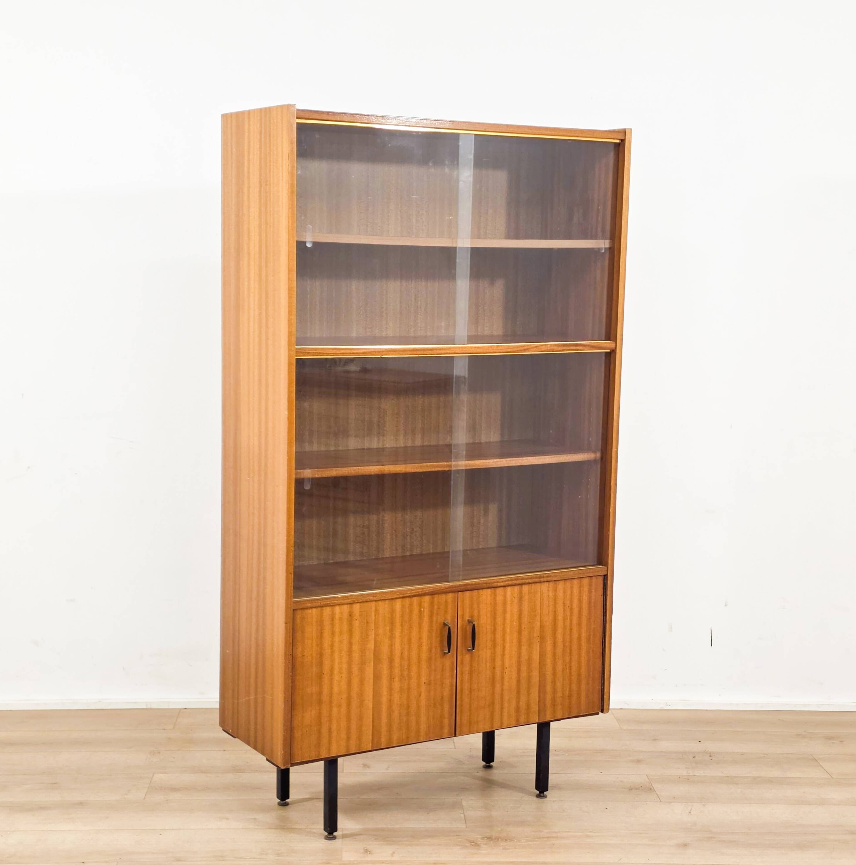 Scandinavian teak library from the 1970s.