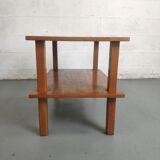 Wooden coffee table with top