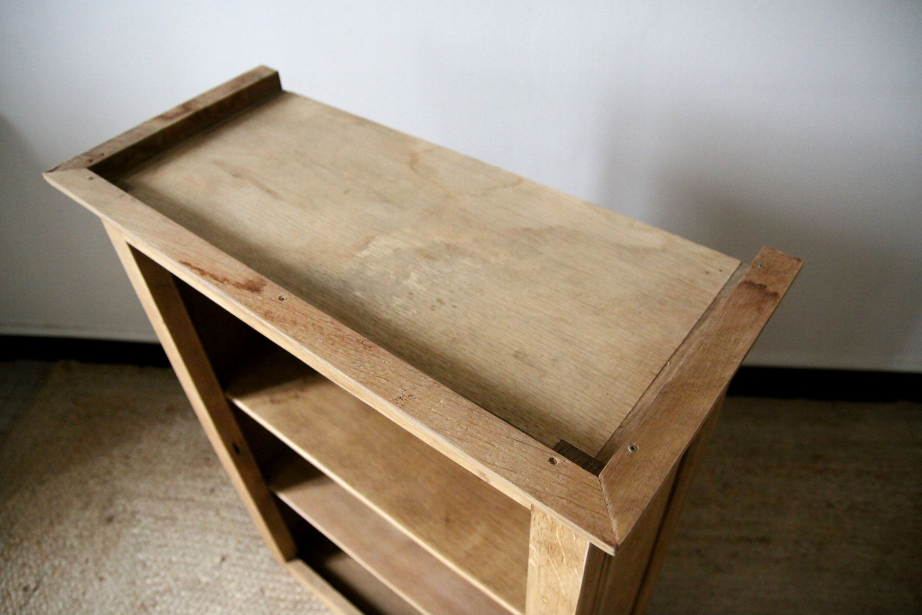 Wooden shelf, bookcase