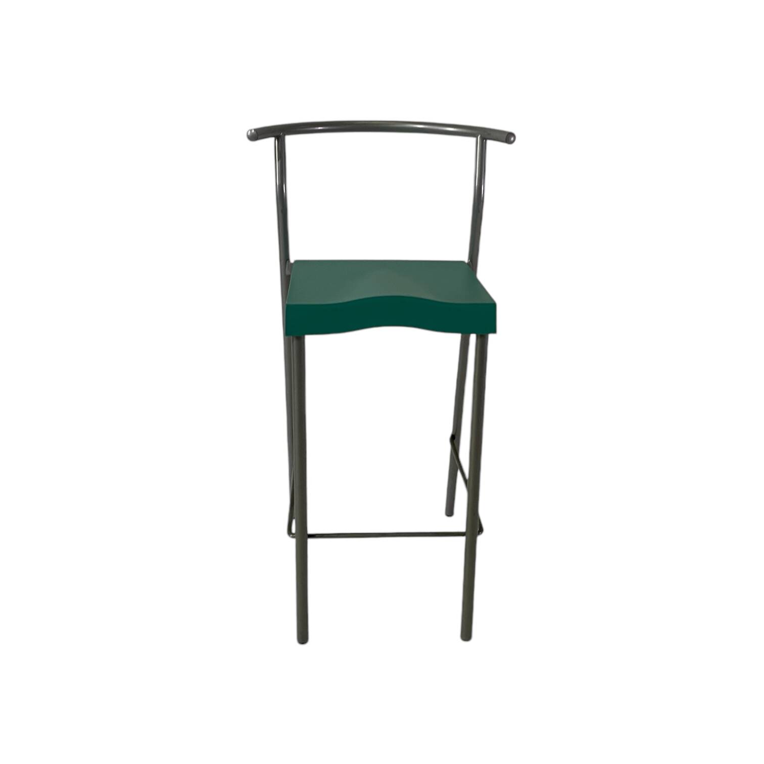 Set of 2 High Globe bar stools H.65cm Starck for Kartell