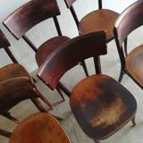 6 Baumann bistro chairs