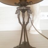 Old brass lamp