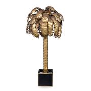 20thC FRENCH PALM TREE FLOOR LAMP, CHRISTIAN TECHOUEYRES FOR MAISON JANSEN