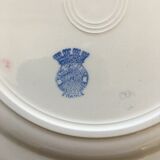 Set of 4 tulip-decorated plates