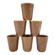 Set 6 cups Digoin stoneware