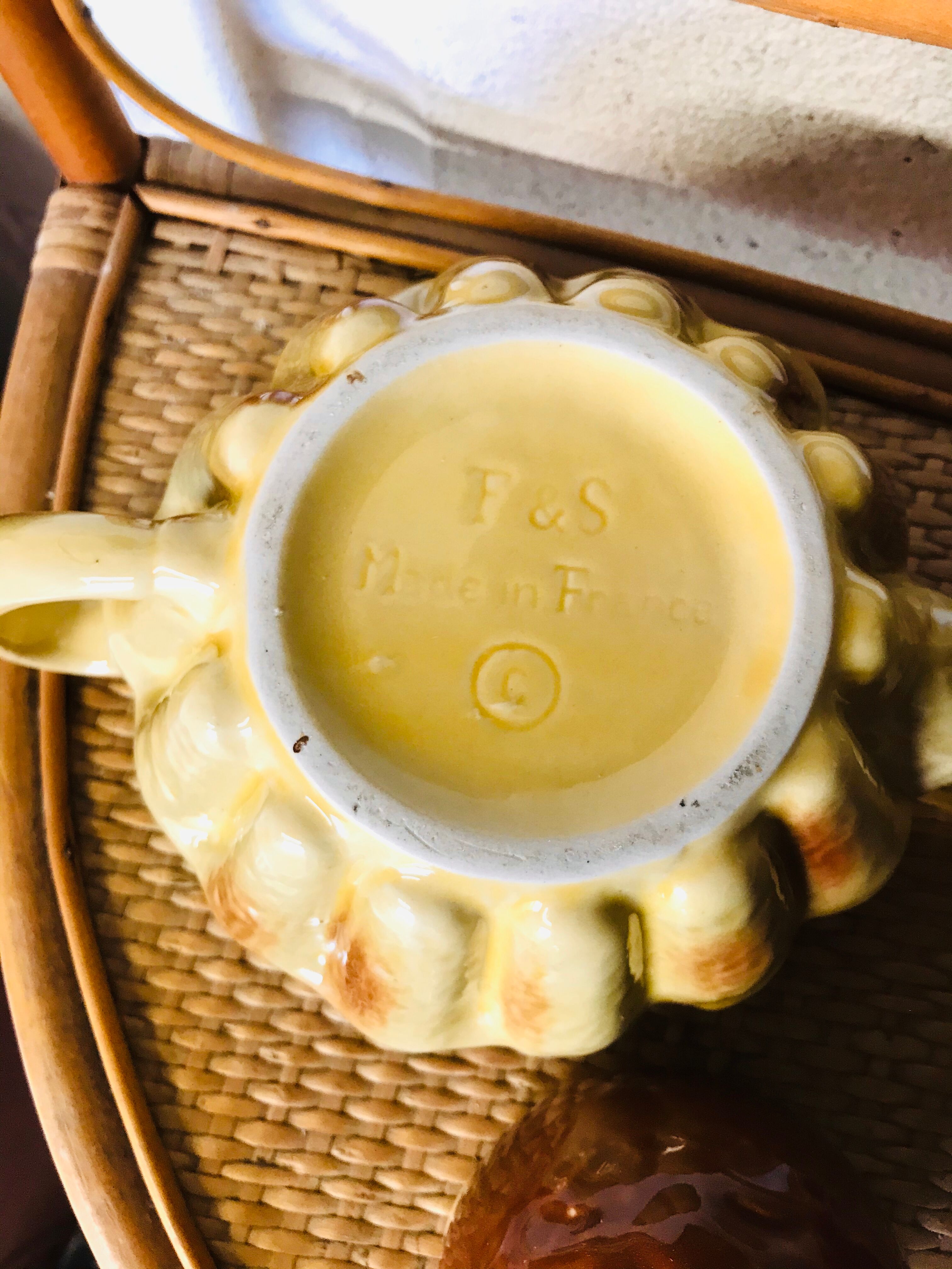 Teapot brioche made a France