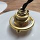 Opaline pendant lights