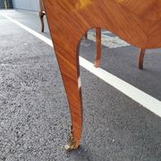 Commode ancien Louis XV marqueterie plateau marbre