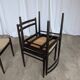 Set of 4 Stol Kamnik Dining Chair: Vintage Scandinavian Beech Wood, Yugosla