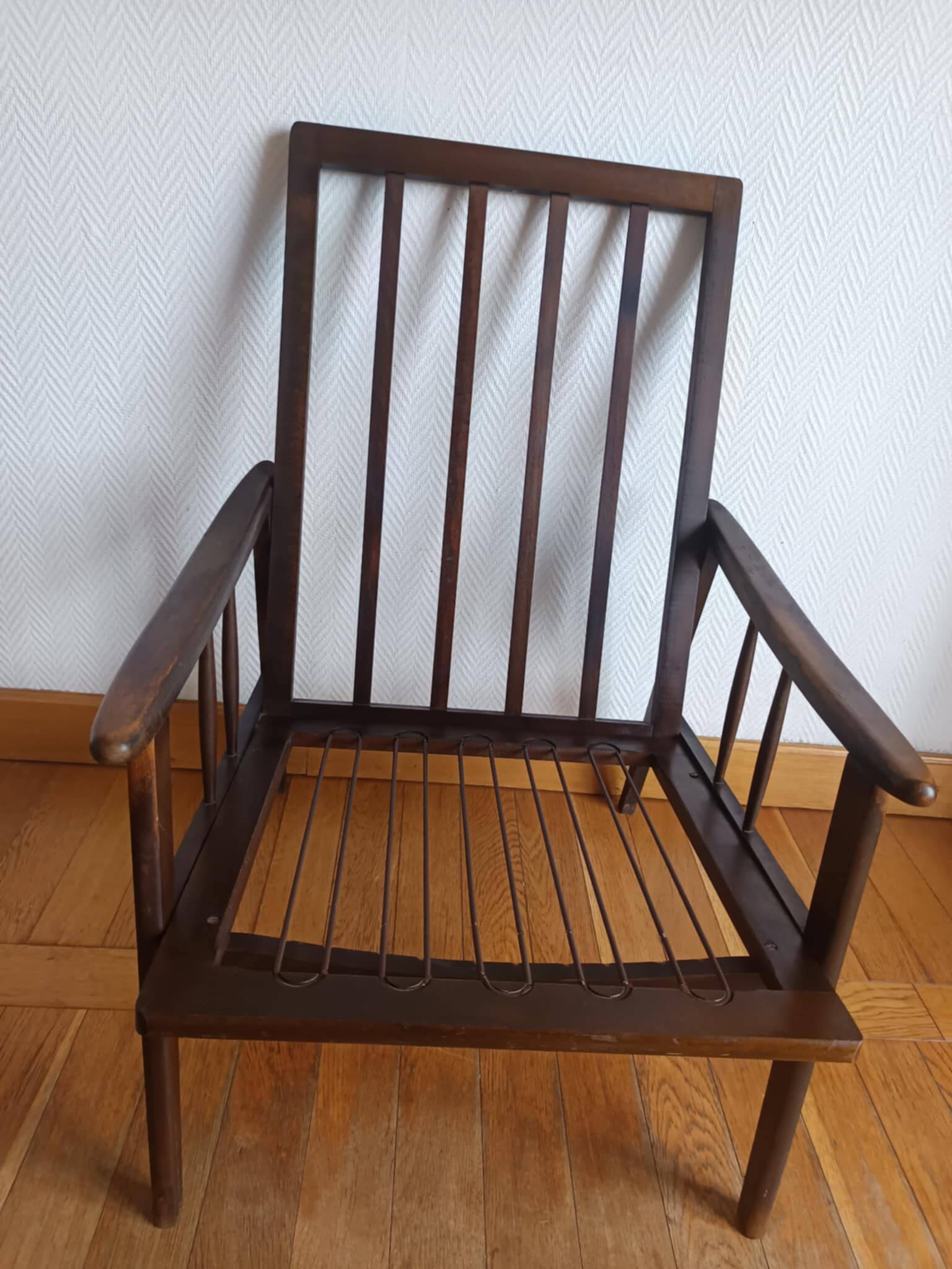 1960s Scandinavian design armchair