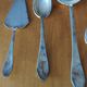 Silver-plated flatware set with its original silver-plated metal box, Maison St Médard silversmiths, circa 1950