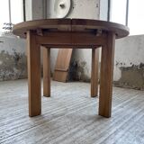 Maison Regain round elm table