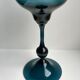 Design vase in smoked glass 70s