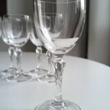 Set of 6 wine glasses