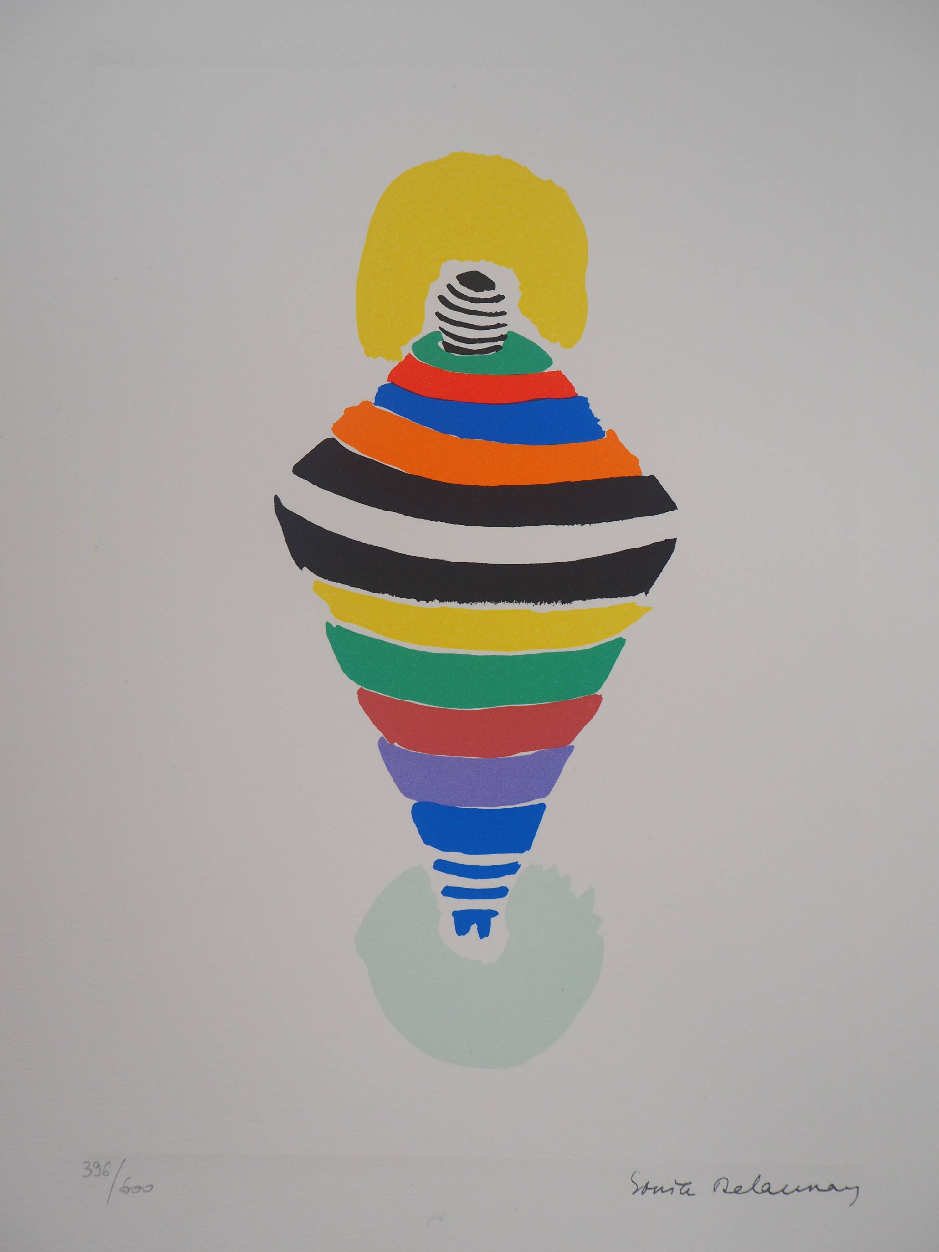 Sonia Delaunay: Top-dress, Rio - Signed lithograph