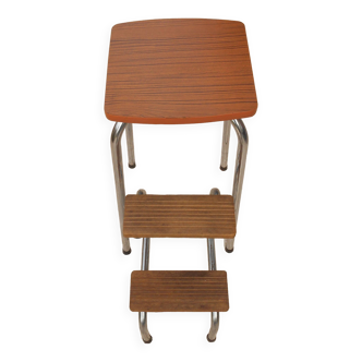 Formica 3-step stepladder 1970