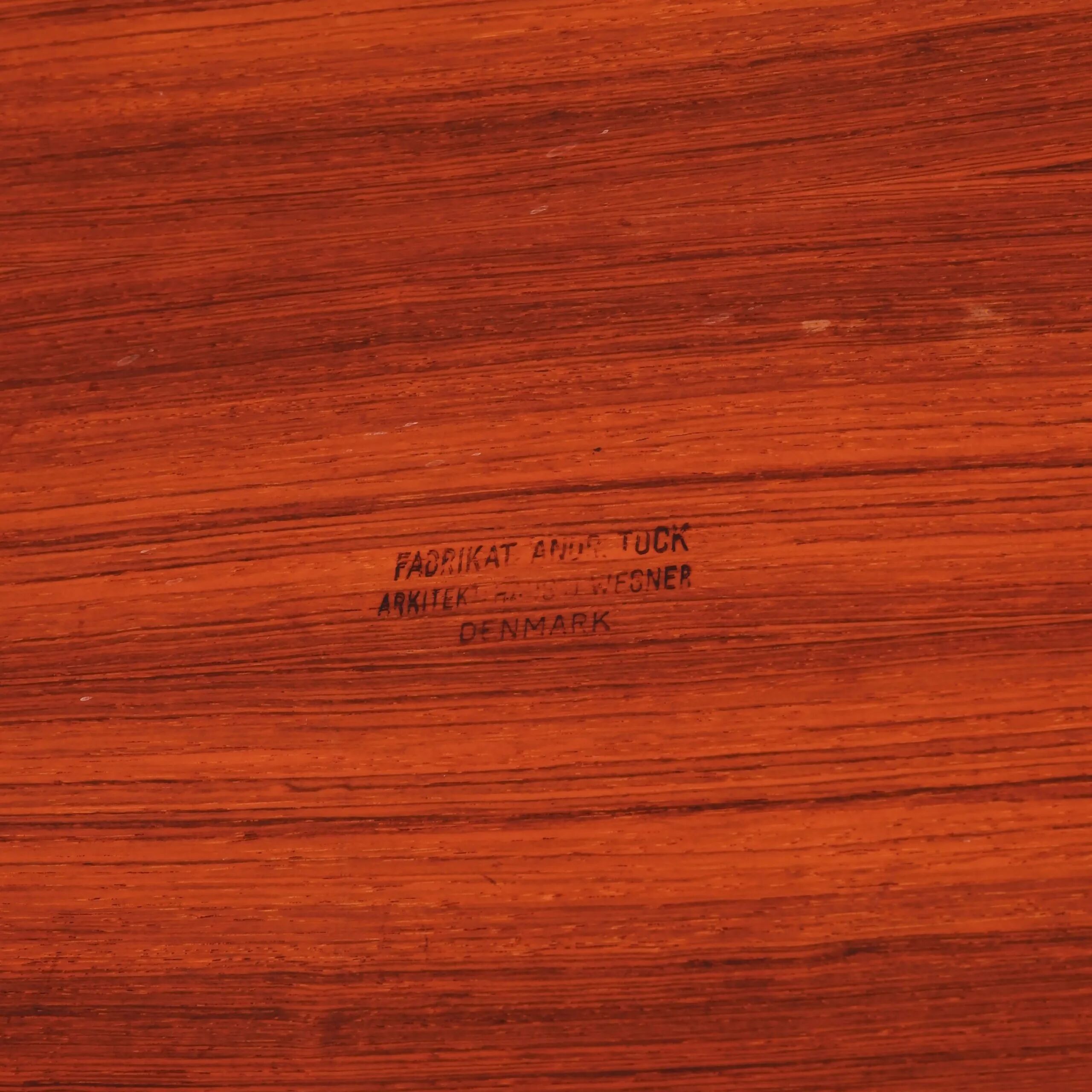 Hans Wegner coffee table rosewood by Andreas Tuck