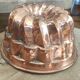 Ancien moule à gâteau en cuivre