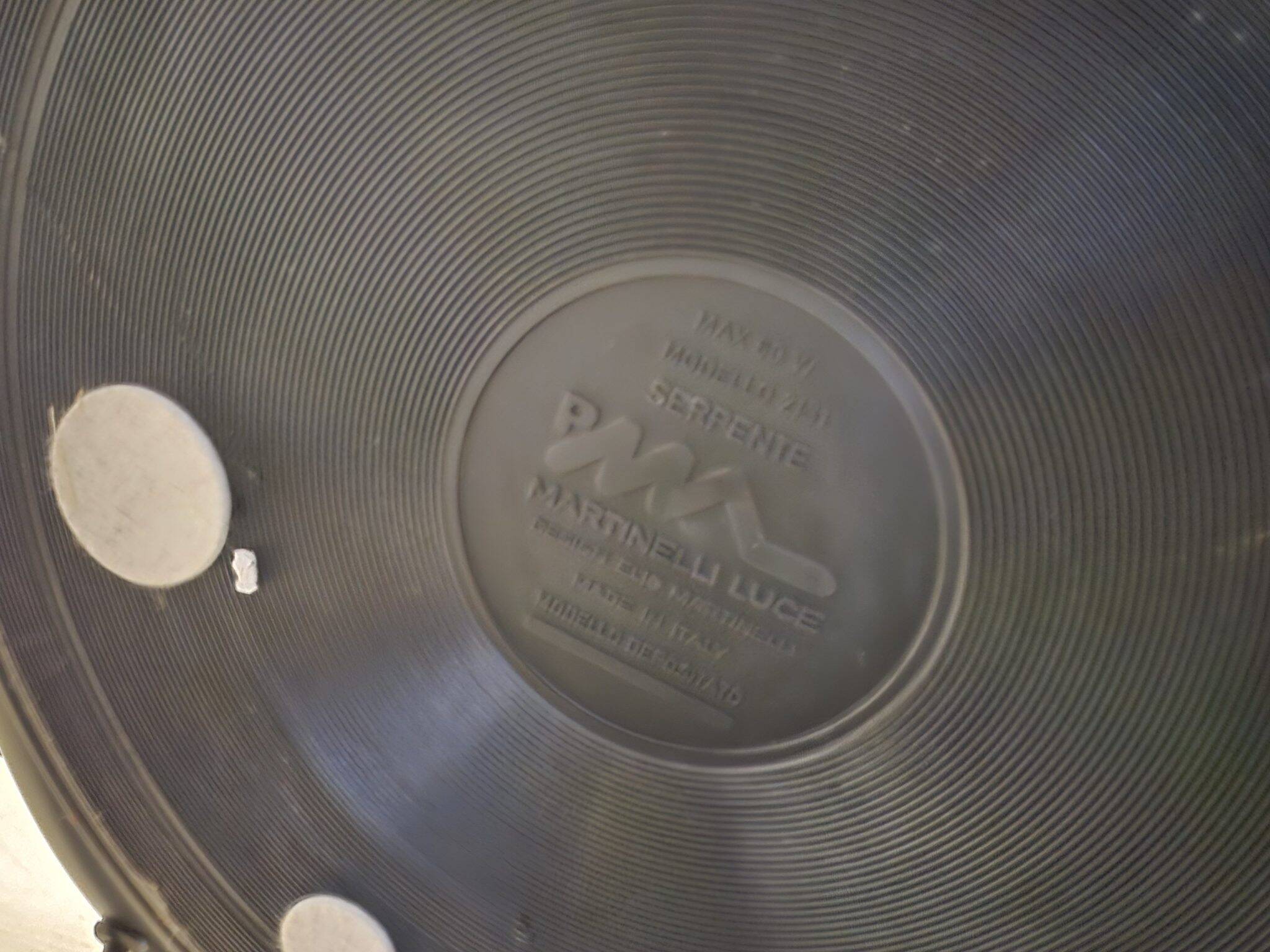 Lampadaire de Martinelli Luce Modèle Serpente