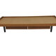 Vintage wooden bed with drawers, Netherlands, 1960