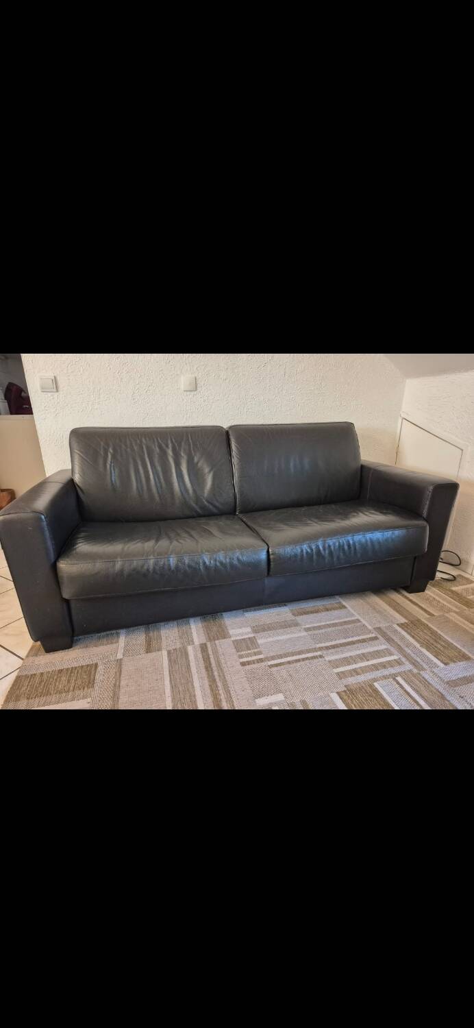 Leather sofa