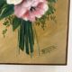 Peinture bouquet de fleurs 25X60cm